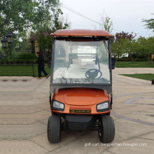 Orange 8 Seater Electric Hotel Passenger Car